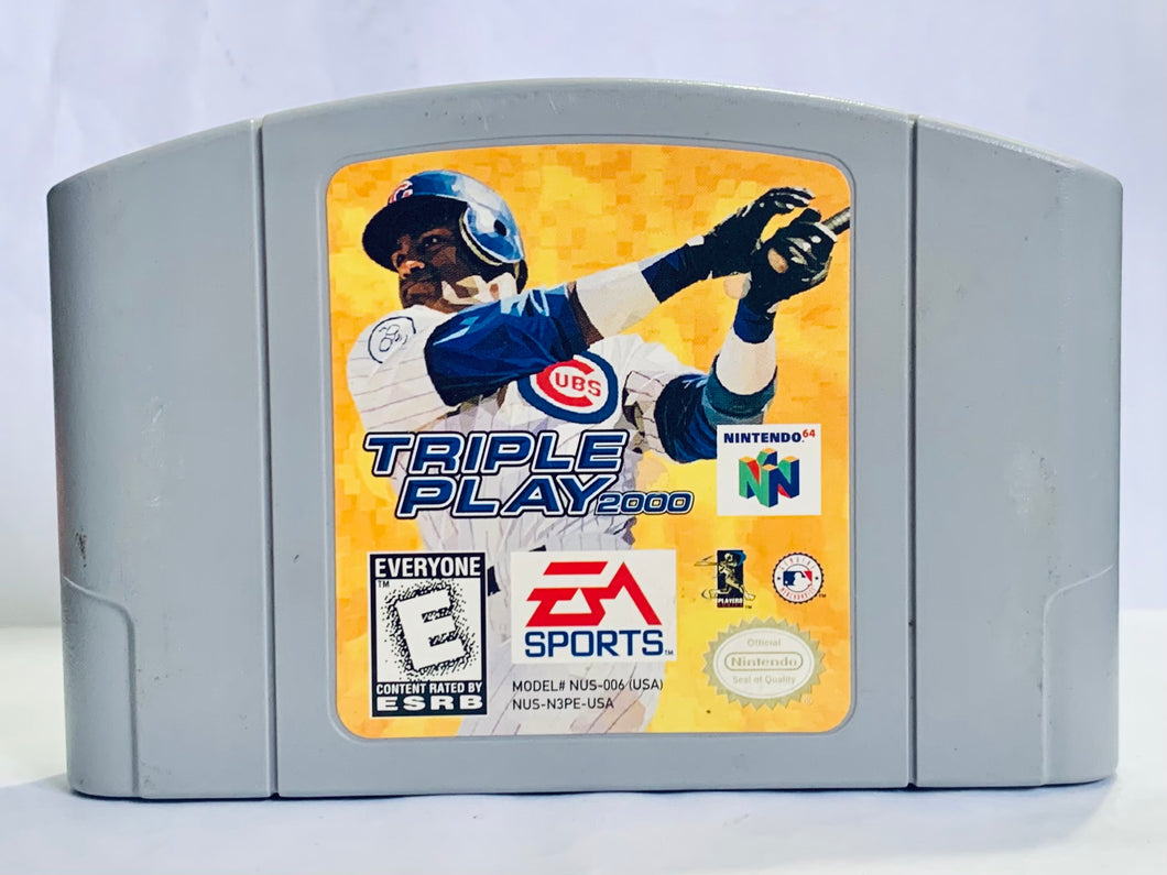 Triple Play 2000 - Nintendo 64 - N64 - NTSC-US - Cart (NUS-N3PE-USA)