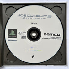 Load image into Gallery viewer, Ace Combat 3: Electrosphere - PlayStation - PS1 / PSOne / PS2 / PS3 - NTSC-JP - CIB (SLPS-02020~1)
