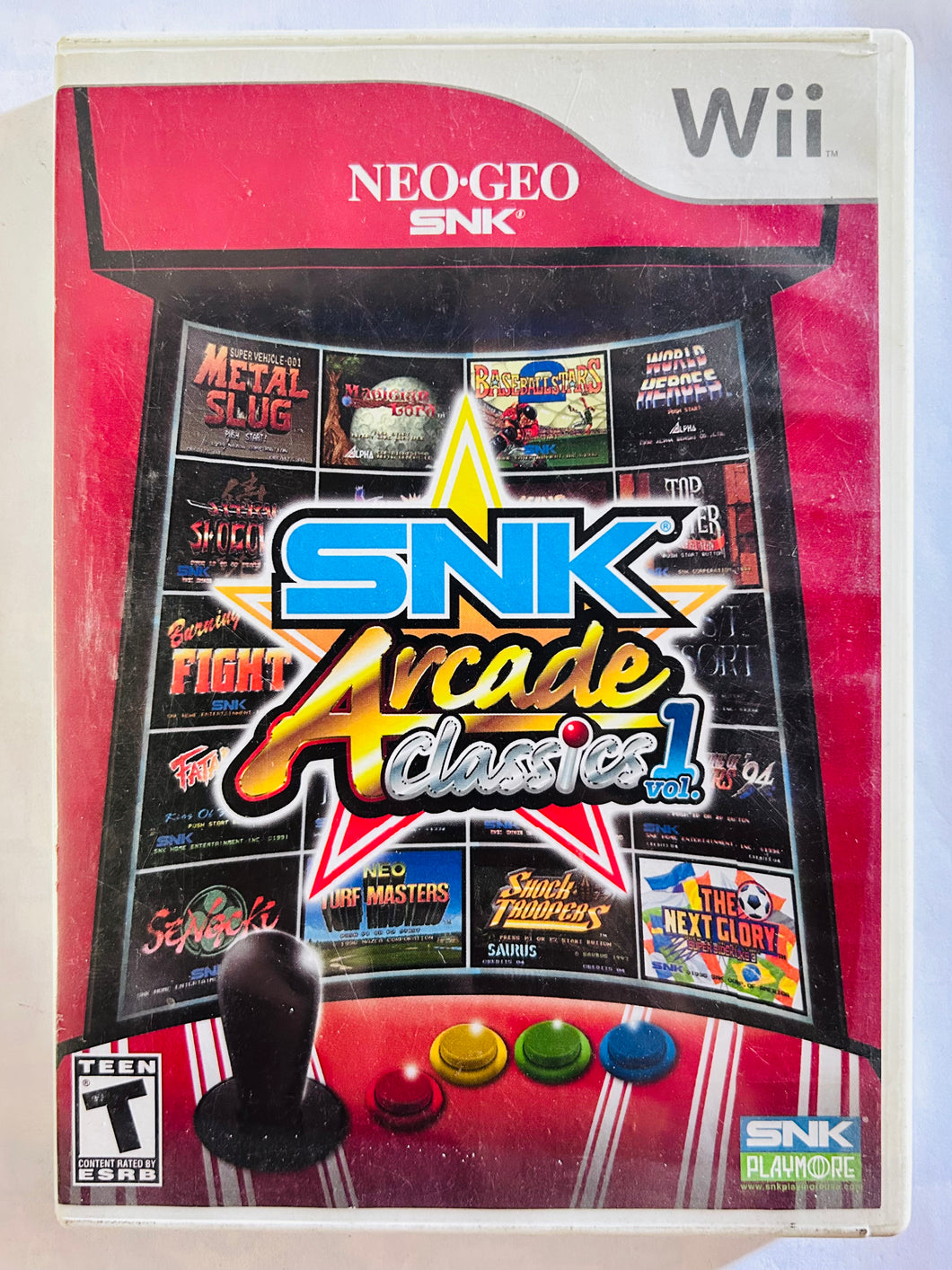 SNK Arcade Classics Vol. 1 - Nintendo Wii / Wii U - NTSC - CIB (RVL-RNCE-USA)