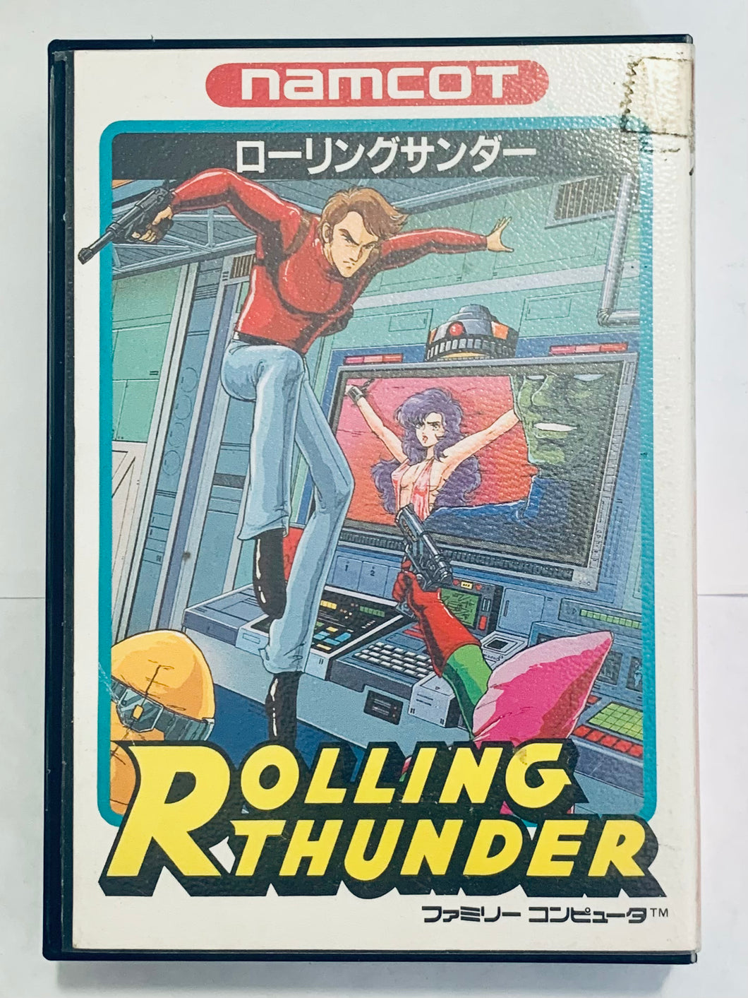 Rolling Thunder - Famicom - Family Computer FC - Nintendo - Japan Ver. - NTSC-JP - Box & Manual Only