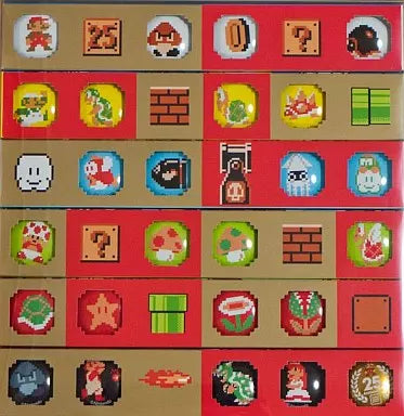Super Mario Bros. - Original Badge Collection (Set of 25)