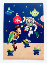 Load image into Gallery viewer, Toy Story - Woody, Buzz Lightyear &amp; Alien - Happy Kuji Disney Christmas Ornament 2016 - Limited Clear File
