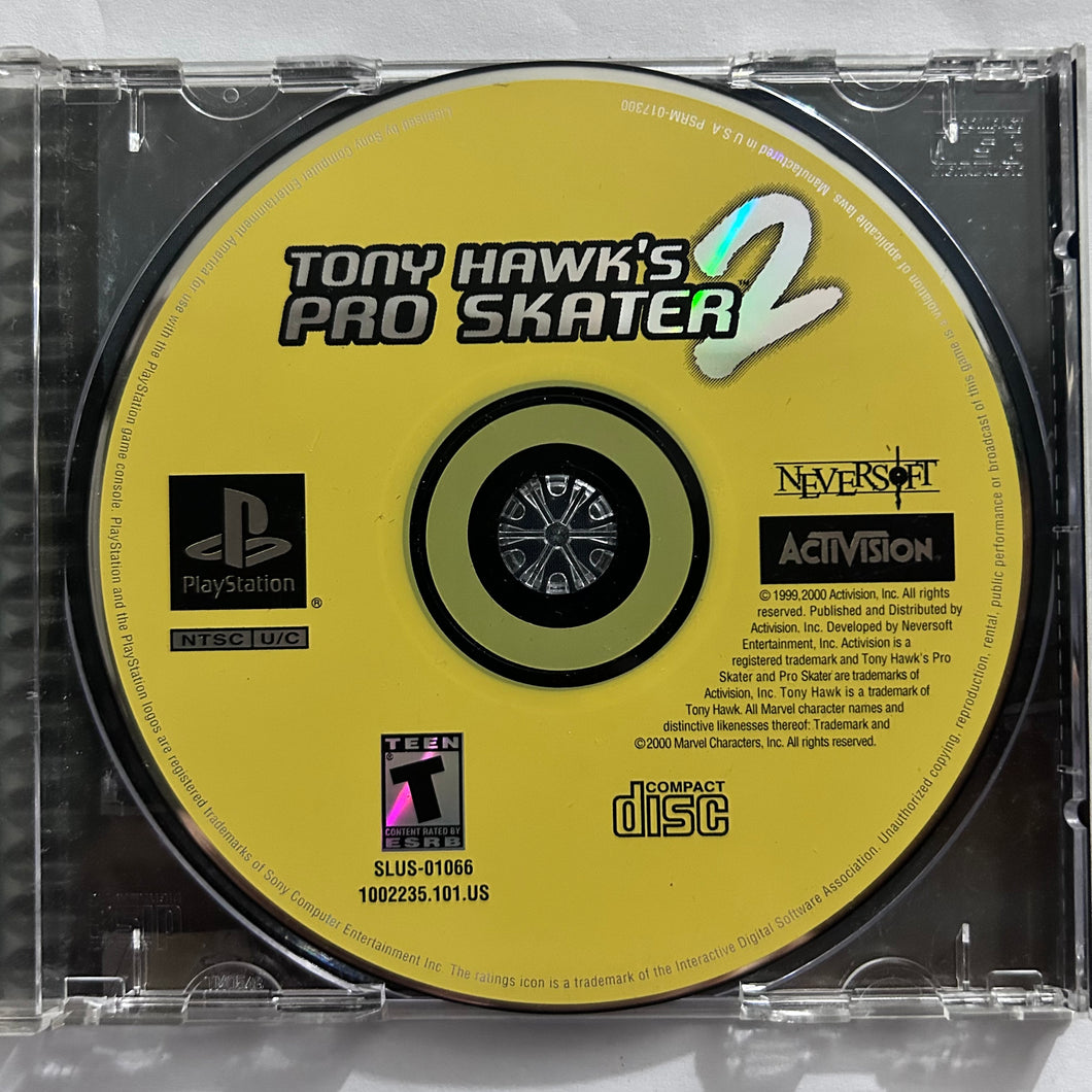 Tony Hawk's Pro Skater 2 - PlayStation - PS1 / PSOne / PS2 / PS3 - NTSC - Disc (SLUS-01066)