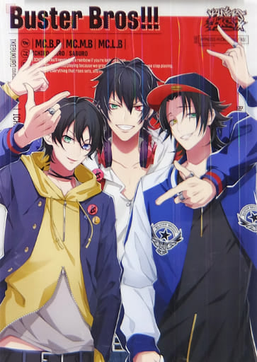 Hypnosis Mic -Division Rap Battle- - Buster Bros!!! - A3 Clear Poster - Official Store Hypmic Base