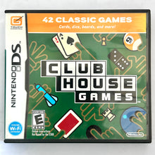 Load image into Gallery viewer, Clubhouse Games (Reprint) - Nintendo DS / DSLite DSi XL - NTSC - Box &amp; Manual (NTR-ATDE-USA)
