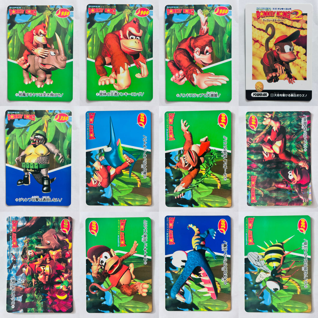 Super Donkey Kong - Trading Card - TCG (Set of 12)