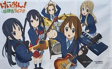 K-ON! After School Live! - Light Music Club 5 Members - Pillow Cover - Gamers Bonus