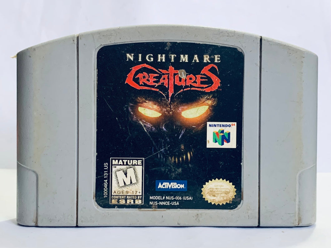 Nightmare Creatures - Nintendo 64 - N64 - NTSC-US - Cart (NUS-NNCE-USA)