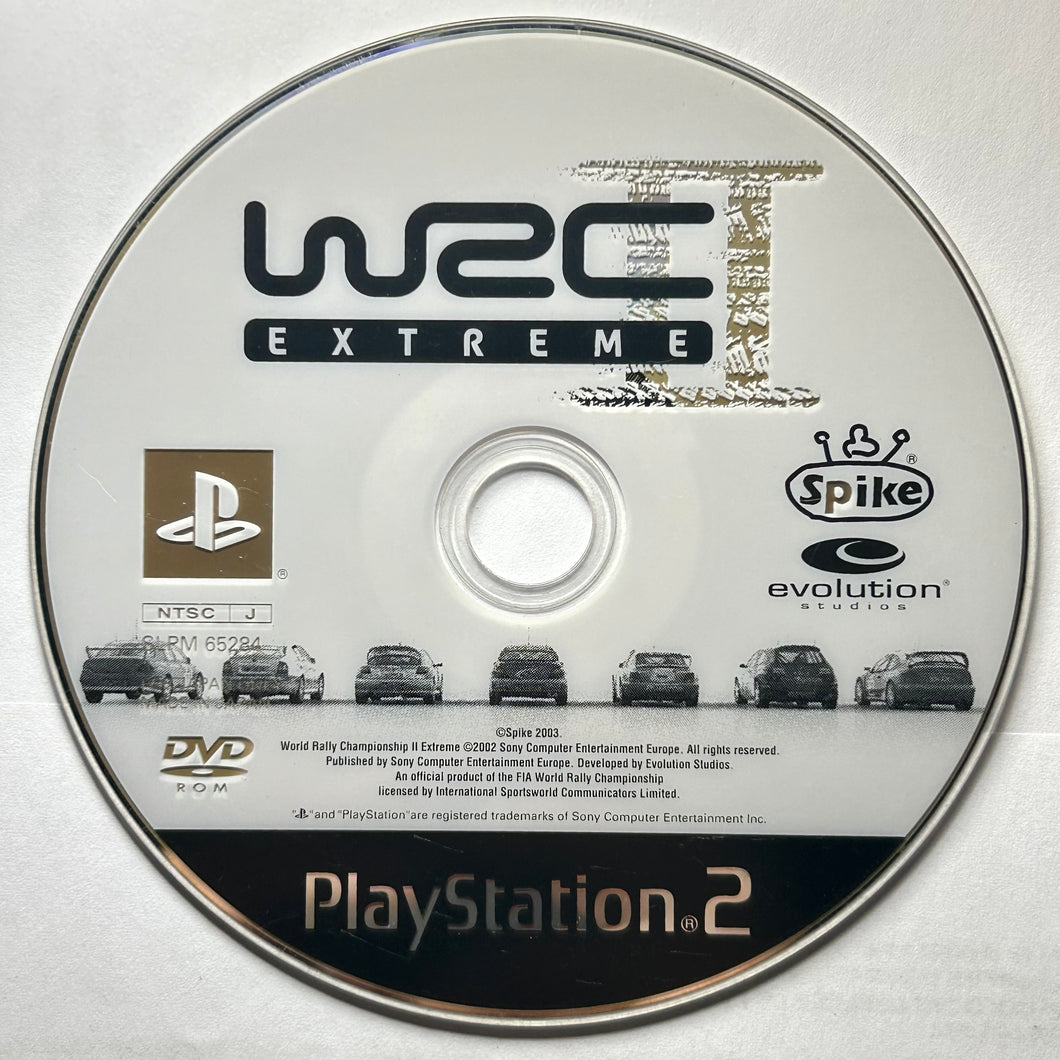WRC II Extreme - PlayStation 2 - PS2 / PSTwo / PS3 - NTSC-JP - Disc (SLPM-65284)
