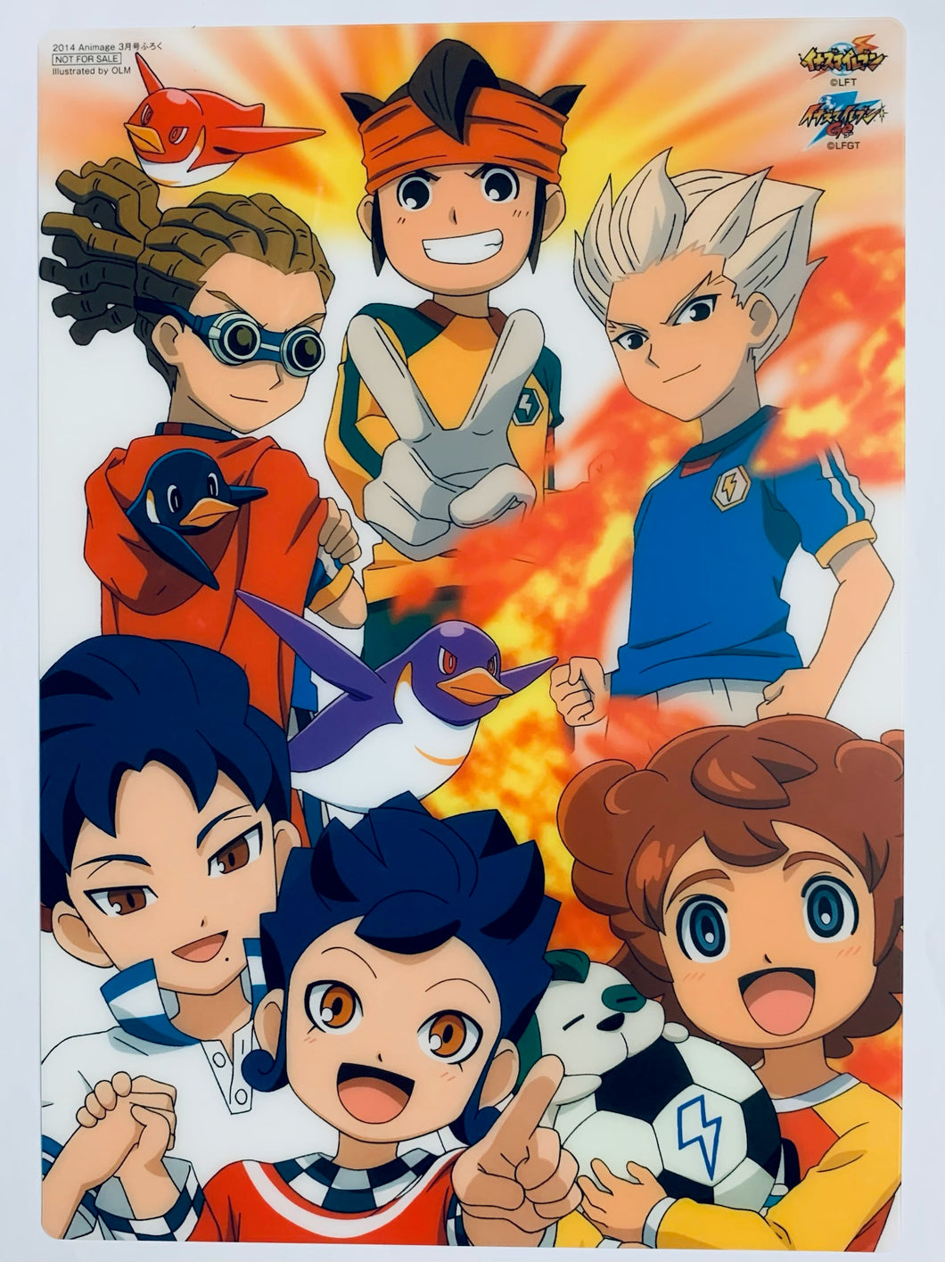Inazuma Eleven Go - Shitajiki - Clear Desk Pad