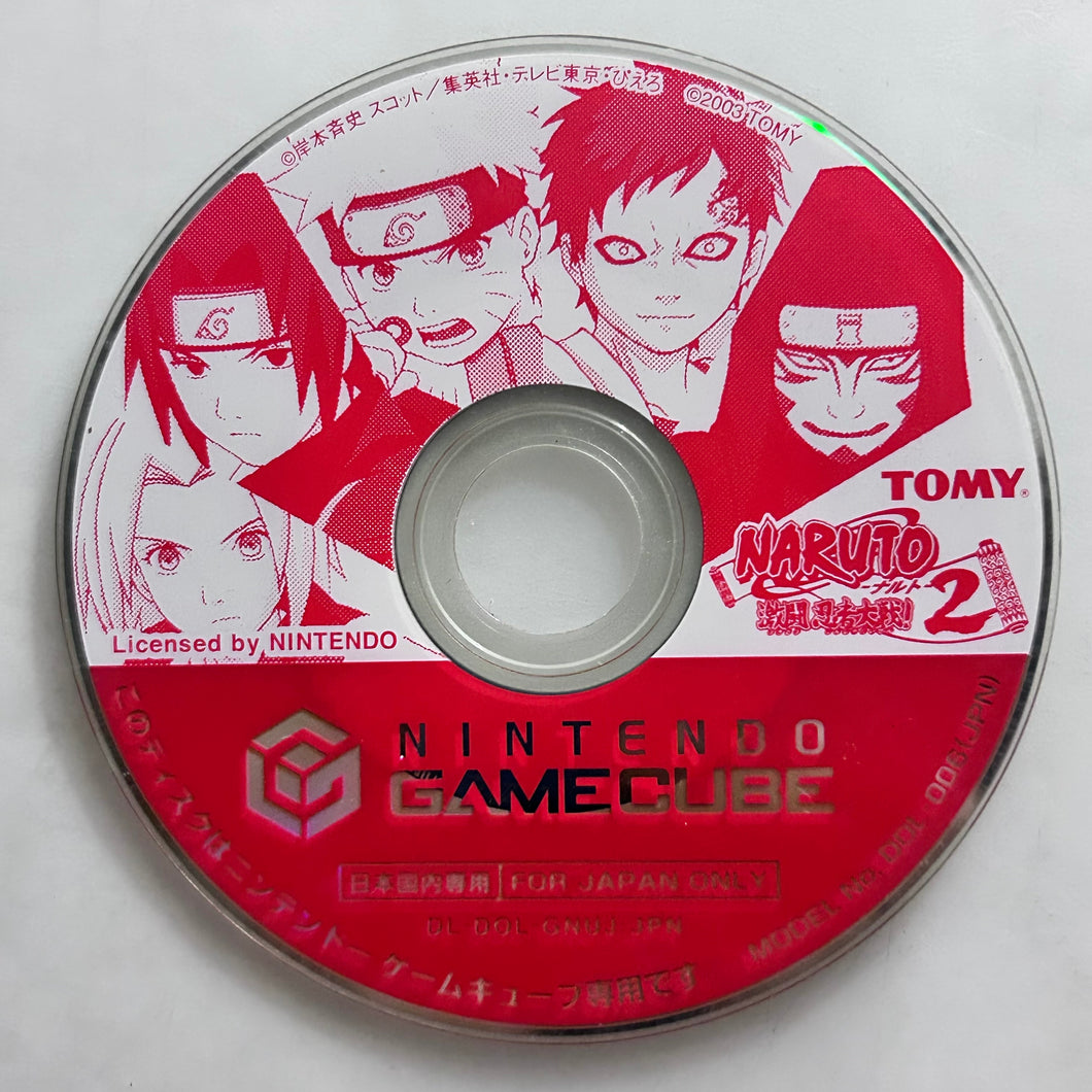 Naruto: Gekitou Ninja Taisen! 2 - GameCube / NGC - NTSC-JP - Japan ver. - Disc (DOL-GNUJ-JPN)