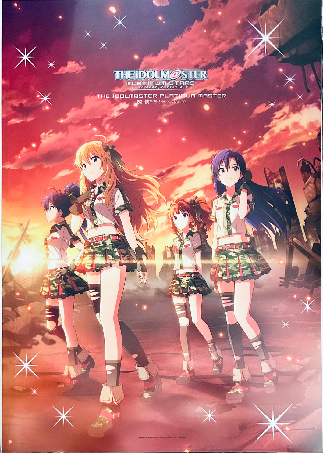 THE iDOLM@STER Platinum Stars - A3 Clear Poster - Album - The Idolm@ster Platinum Master (02)