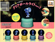Cargar imagen en el visor de la galería, Peanuts - Linus van Pelt - Snoopy Clear Ball Light Part 2
