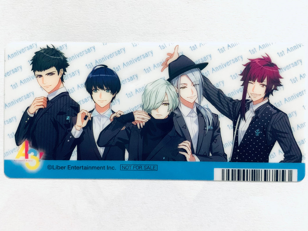 A3! 1st Anniversary Promo Bookmark