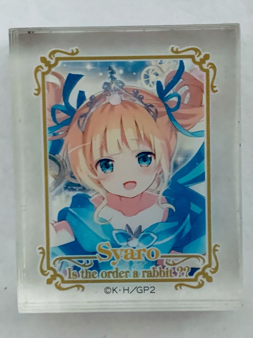 Is the order a rabbit?? - Kirima Syaro - Acrylic Art