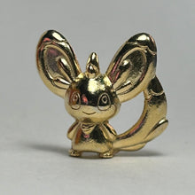 Cargar imagen en el visor de la galería, Pokémon - Chillarmy / Minccino - Trading Metal Figure - Gold ver.
