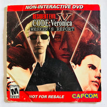Cargar imagen en el visor de la galería, Resident Evil Code: Veronica X - Wesker’s Report - Non-interactive DVD

