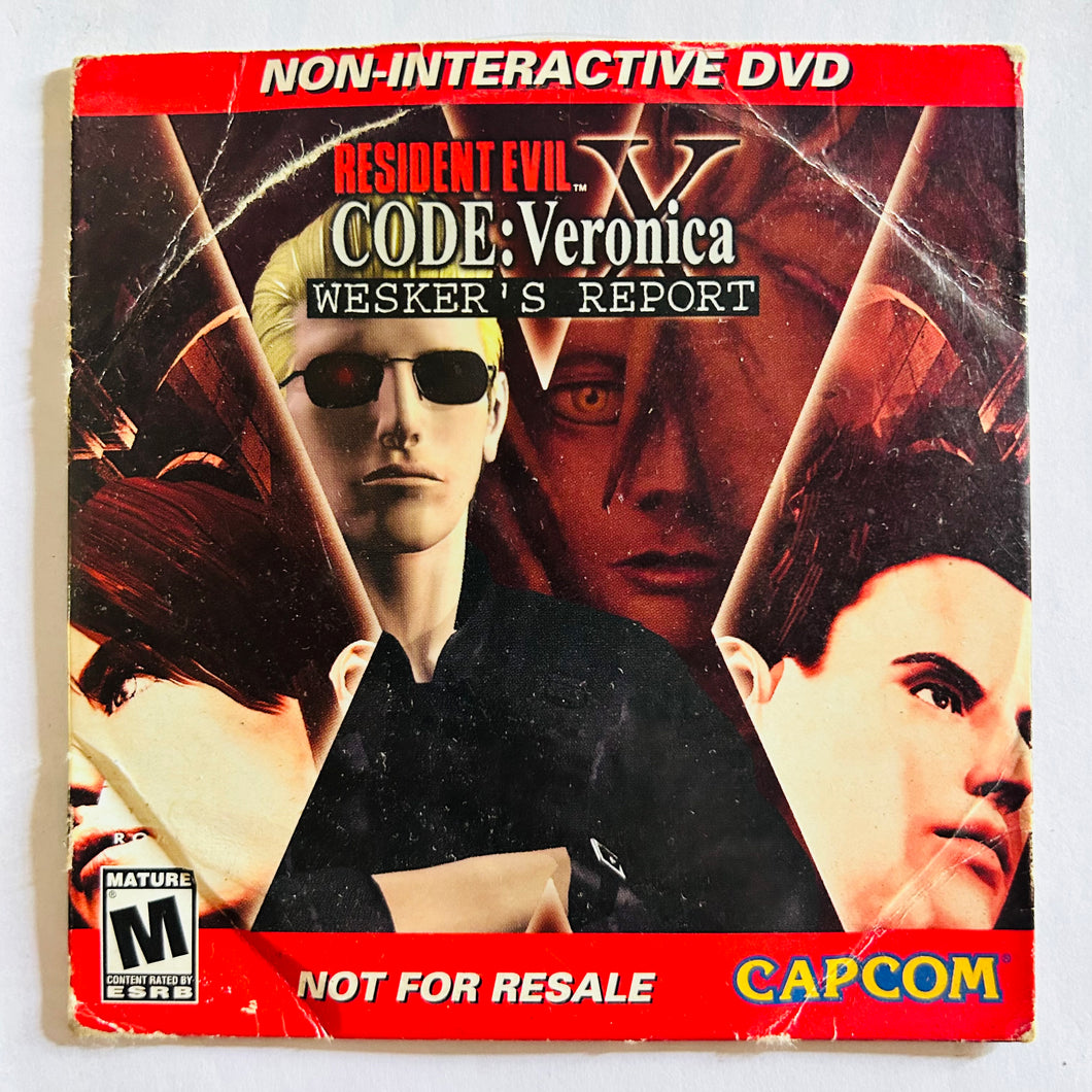 Resident Evil Code: Veronica X - Wesker’s Report - Non-interactive DVD