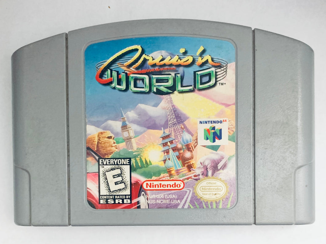 Cruis’n World - Nintendo 64 - N64 - NTSC-US - Cart (NUS-NCWE-USA)