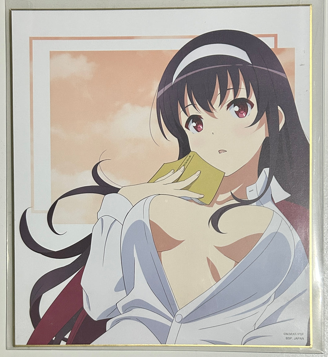Saenai Heroine no Sodatekata Fine - Kasumigaoka Utaha - Shikishi - Plain Clothes