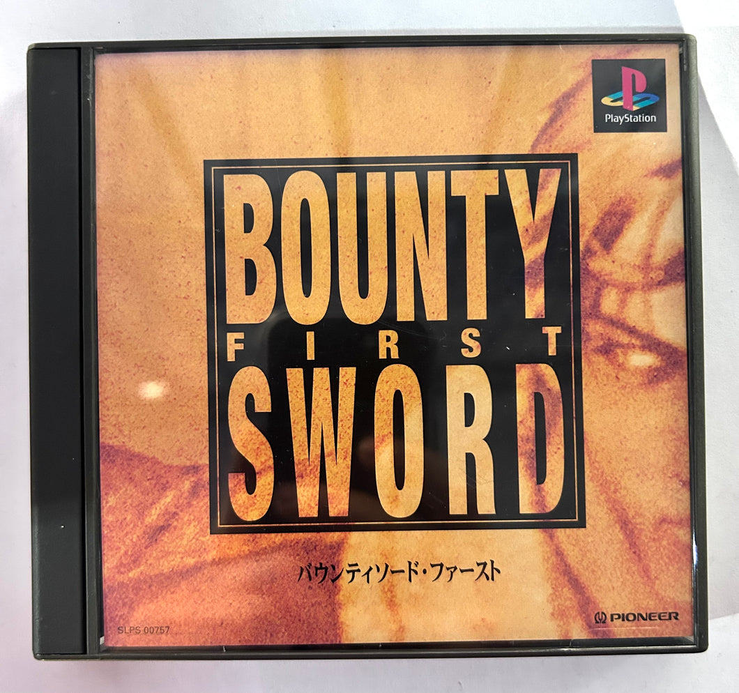 Bounty Sword First - PlayStation - PS1 / PSOne / PS2 / PS3 - NTSC-JP - CIB (SLPS-00757)
