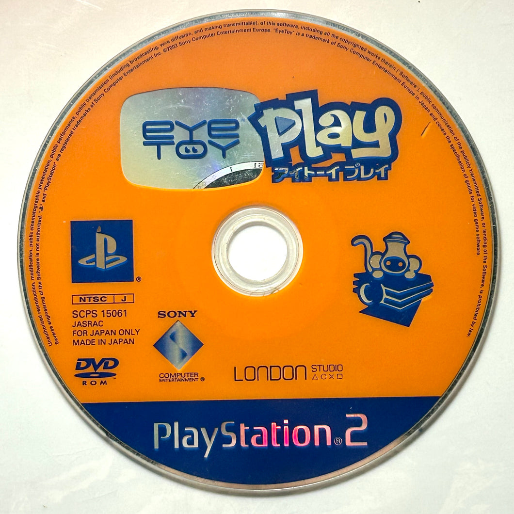 EyeToy: Play (Bundle) - PlayStation 2 - PS2 / PSTwo / PS3 - NTSC-JP - Disc (SCPS-15061)