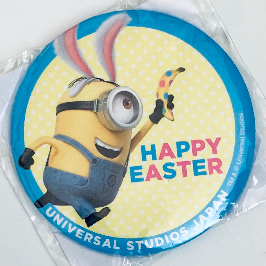 Despicable Me - Minion - USJ Promo Can Badge - Happy Easter ver.