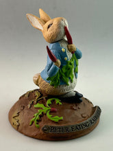 Load image into Gallery viewer, The Tale of Peter Rabbit - "Peter Eating Radishes" - Figure - Mini Diorama

