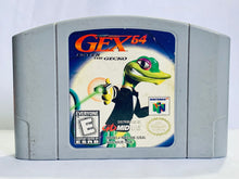 Load image into Gallery viewer, Gex 64: Enter the Gecko - Nintendo 64 - N64 - NTSC-US - Cart (NUS-NX2E-USA)
