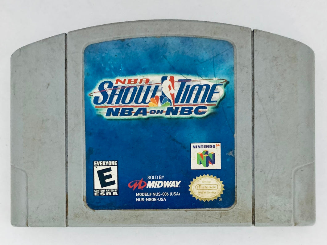 NBA Showtime: NBA on NBC - Nintendo 64 - N64 - NTSC-US - Cart (NUS-NSOE-USA)