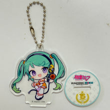 Cargar imagen en el visor de la galería, Good Smile Racing - Hatsune Miku - Standing Acrylic Keychain - Racing 2010ver.
