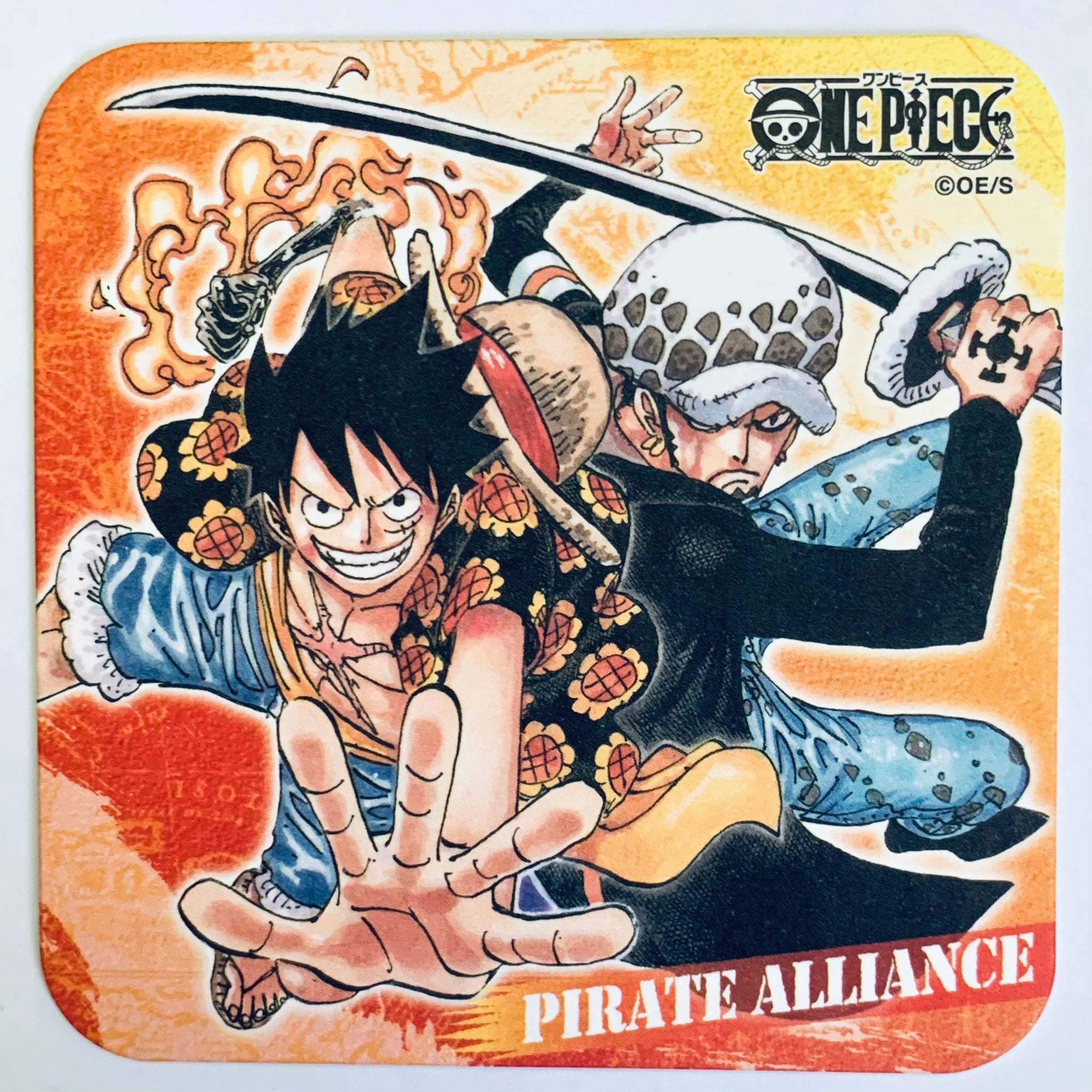 ONEPIECE コースター One Piece Art Coaster Set AE4-JF (5 PCS) – Cuchiwaii