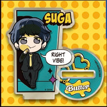 Cargar imagen en el visor de la galería, TinyTan - SUGA - Acrylic Stand - BTS - Pita! Deforme
