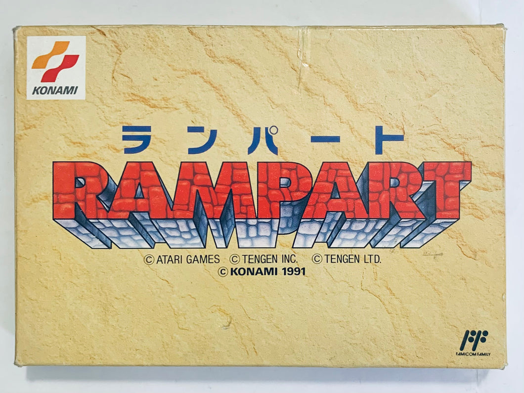 Rampart - Famicom - Family Computer FC - Nintendo - Japan Ver. - NTSC-JP - CIB (KDS-73)