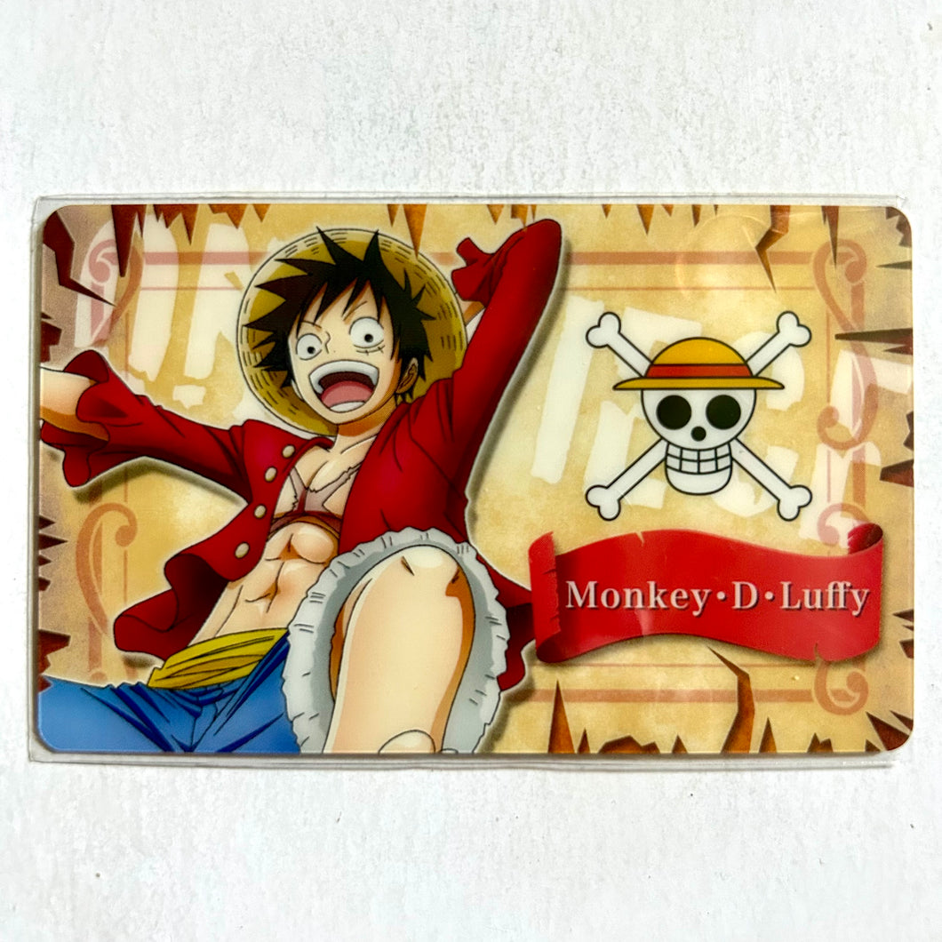 One Piece Grand Arena Tour - Monkey D. Luffy - Crew Certificate Card (A)
