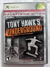 Load image into Gallery viewer, Tony Hawk&#39;s Underground (Platinum Hits) - Xbox Classic/360 - NTSC - CIB
