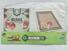 Cargar imagen en el visor de la galería, Magi - Labyrinth of Magic - Alibaba Saluja &amp; Morgiana - Notepad (3) - Ichiban Kuji Magi ~-Go Yomatsuri - Maharagaan -~ (Prize G)
