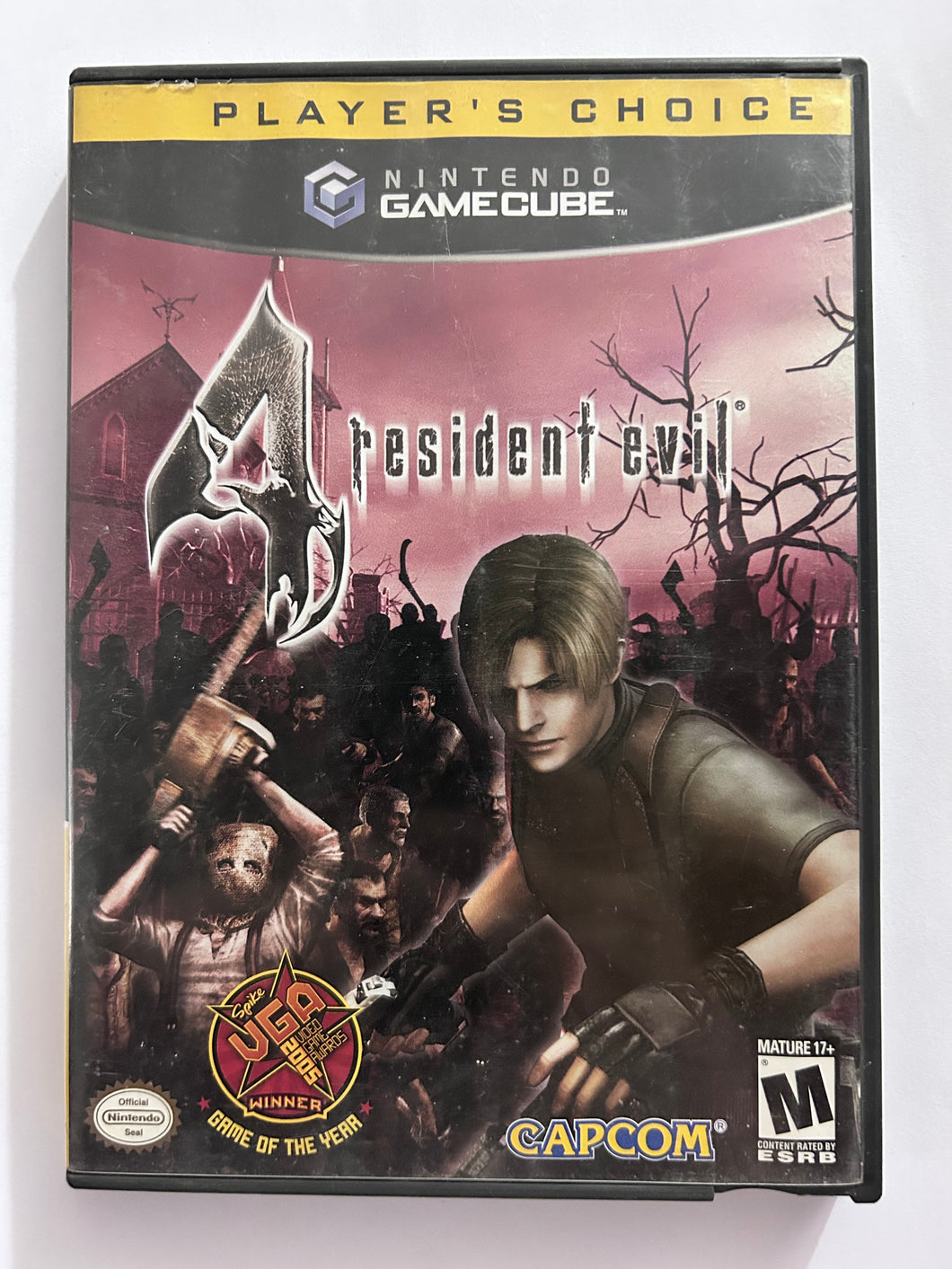 Resident Evil 4 (Player's Choice) - Nintendo GameCube / NGC - NTSC - CIB (DOL-G4BE-USA)