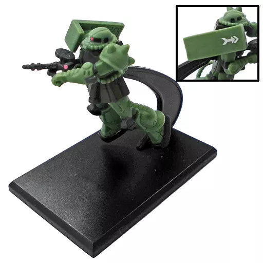 Mobile Suit Gundam - MS-06F Zaku II - Trading Figure - Reconnaissance Company (Q9)