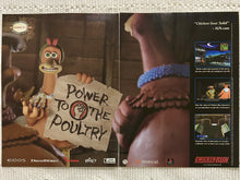 Cargar imagen en el visor de la galería, Chicken Run - PlayStation DC PC - Original Vintage Advertisement - Print Ads - Laminated A3 Poster
