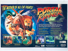 Load image into Gallery viewer, Portal Runner - PS2 GBC GBA - Original Vintage Advertisement - Print Ads - Laminated A3 Poster
