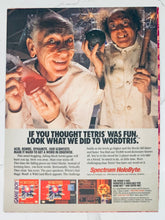 Cargar imagen en el visor de la galería, Wordtris - SNES GB - Original Vintage Advertisement - Print Ads - Laminated A4 Poster
