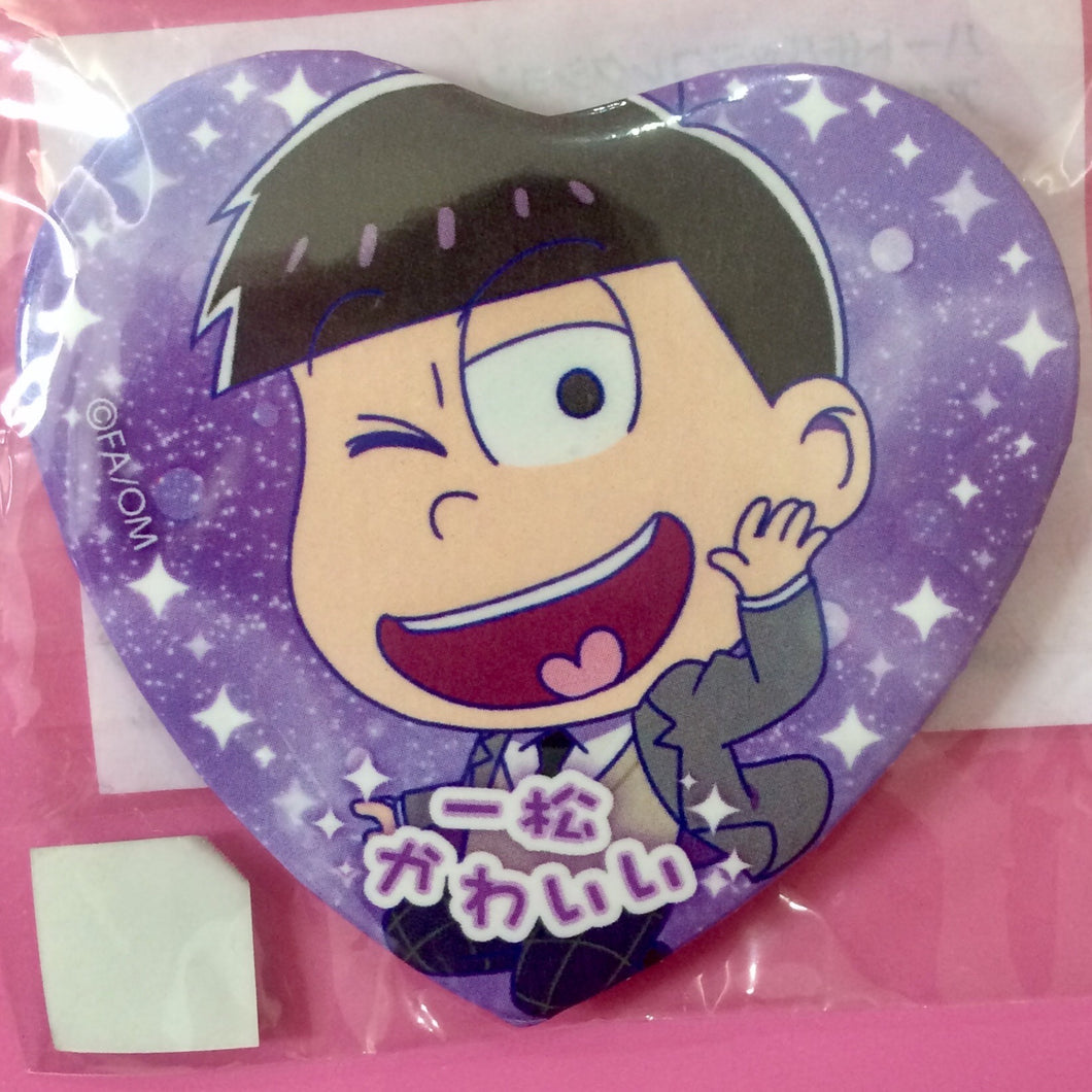 Eiga no Osomatsu-san - Matsuno Ichimatsu - Heart Badge Collection Akiba Ichi Special