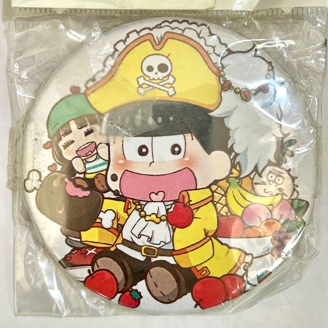 Osomatsu-san - Hijirisawa Shounosuke, Jyushimatsu no Kanojo & Matsuno Jyushimatsu - Can Badge - Pulish - Pirate Ver.