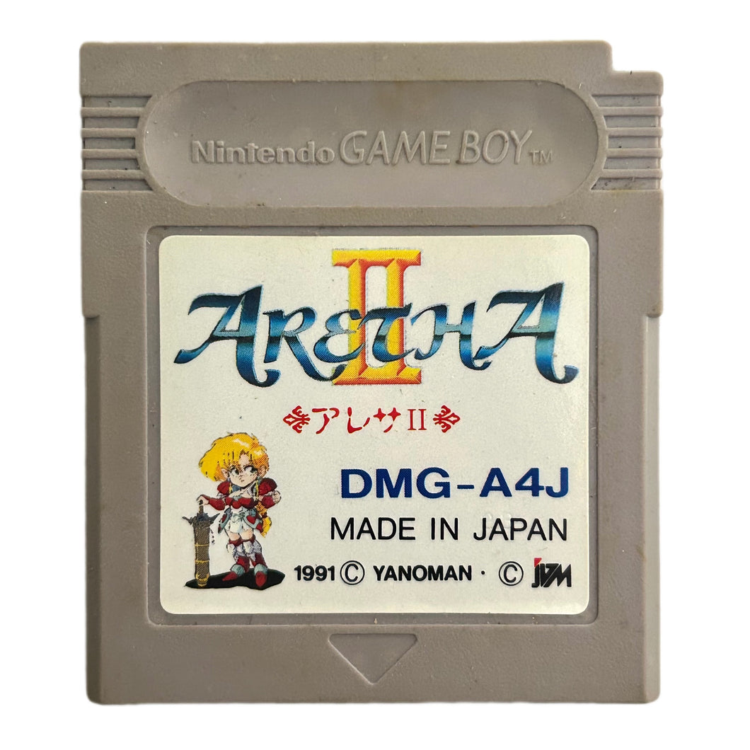 Aretha II - GameBoy - Game Boy - Pocket - GBC - GBA - JP - Cartridge (DMG-A4J)
