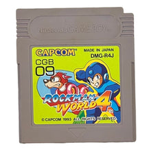 Cargar imagen en el visor de la galería, RockMan World 4 - GameBoy - Game Boy Pocket / Color / GBA - JP - Cartridge (DMG-R4J-JPN)
