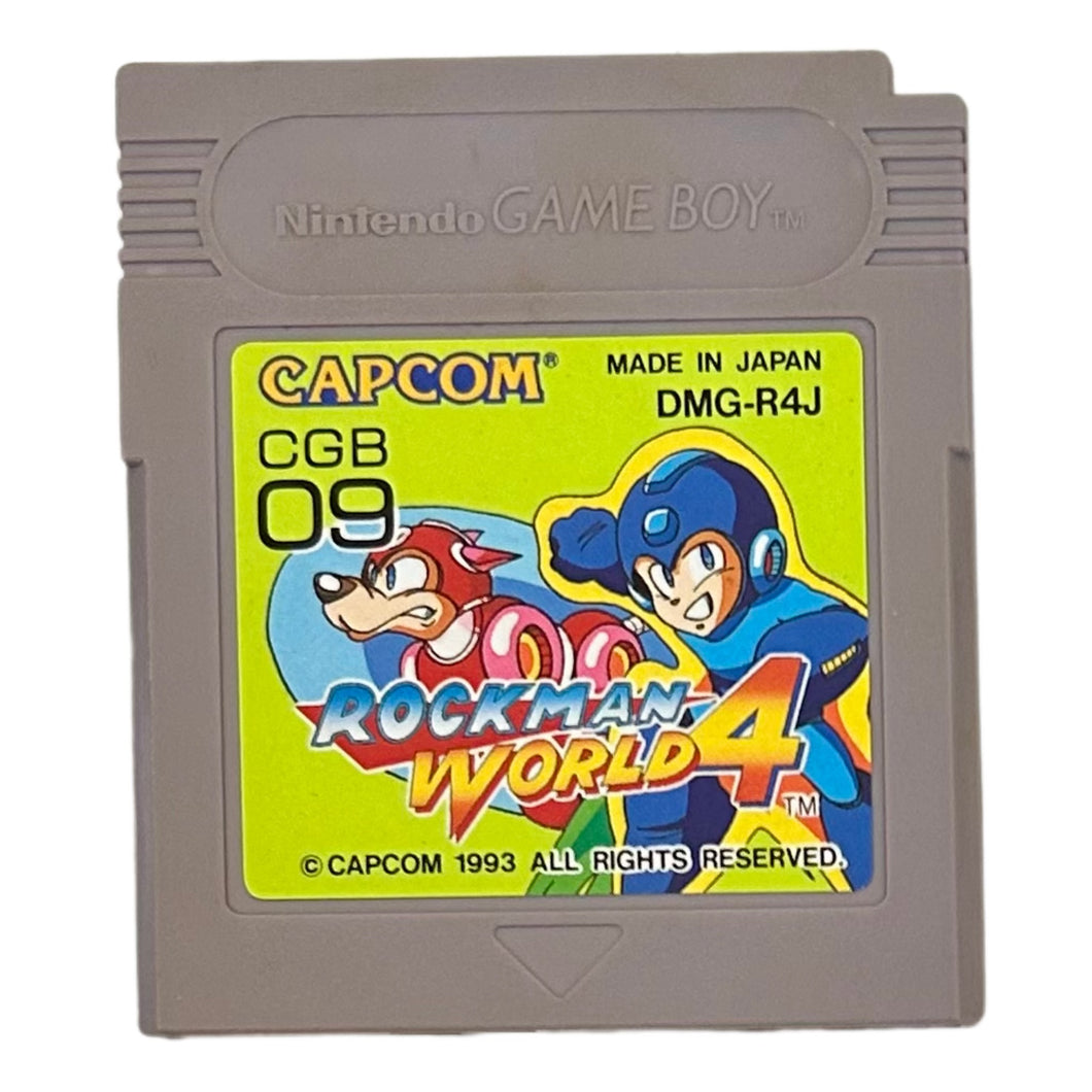 RockMan World 4 - GameBoy - Game Boy Pocket / Color / GBA - JP - Cartridge (DMG-R4J-JPN)