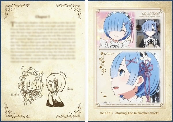 Re:Zero − Starting Life in Another World - Emilia - Rem - Ichiban Kuji Re:Zero ~snow white life ver.~ - Poster (Prize E)