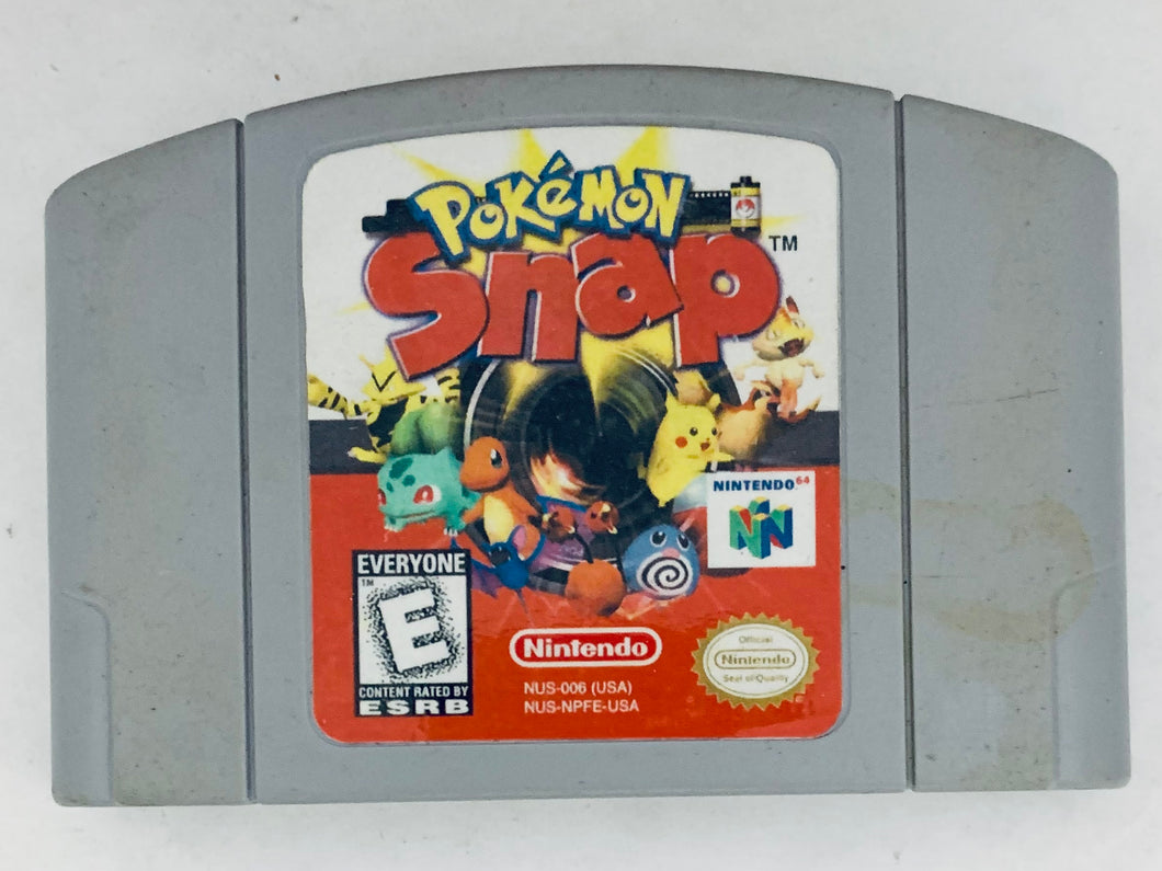 Pokémon Snap - Nintendo 64 - N64 - NTSC-US - Cart (NUS-NPFE-USA)