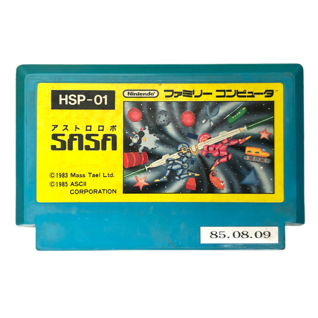 Astro Robo Sasa - Famicom - Family Computer FC - Nintendo - Japan Ver. - NTSC-JP - Cart (HSP-01)